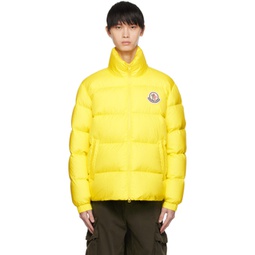 Yellow Citala Short Down Jacket 232111M178033