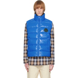 Blue Parke Down Vest 231111M178034