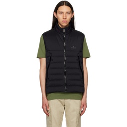 Black Koror Down Vest 231111M178019