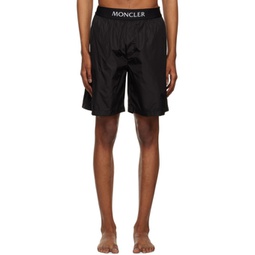 Black Three-Pocket Swim Shorts 231111M208011