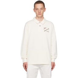 Off-White Patch Long Sleeve Polo 232111M213117