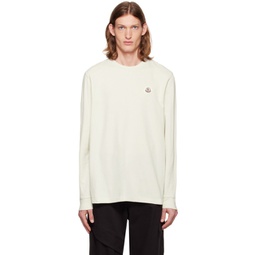 Off-White Patch Long Sleeve T-Shirt 222111M213056