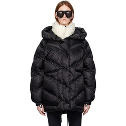 Black Calissie Down Jacket 232111F061074