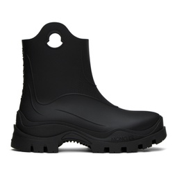 Black Misty Rain Boots 232111F113002