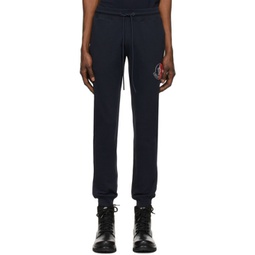 2 Moncler 1952 Navy French Terry Lounge Pants 221171M190004