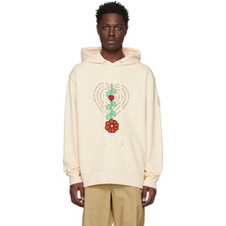 1 Moncler JW Anderson Off-White Hoodie 231171M202003