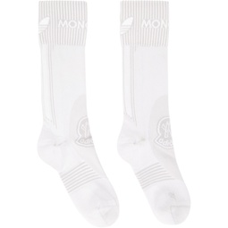 Moncler x adidas Originals White Socks 232171M220000
