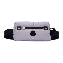 6 Moncler 1017 ALYX 9SM Purple Down Belt Bag 231171M171000