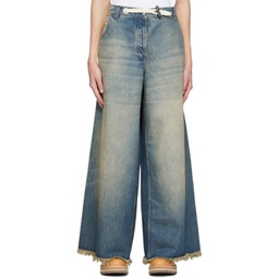 Moncler x Palm Angels Blue Jeans 232171M186000