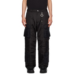 Moncler x Pharrell Williams Black Cargo Pants 232171M188000
