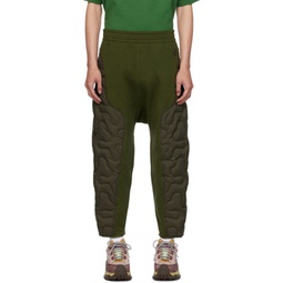 Moncler x Salehe Bembury Green Down Trousers 232171M188003