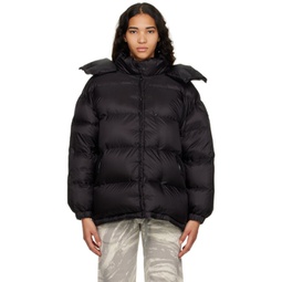 4 Moncler Hyke Black Galenstockis Down Jacket 231171F061000