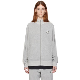 Moncler x Palm Angels Gray Sweater 232171F097004