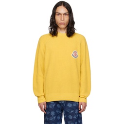 Moncler x Billionaire Boys Club Yellow Sweater 232171M201000