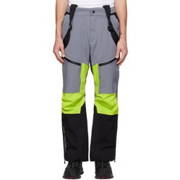 Gray Primaloft Ski Trousers 222826M191002