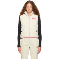 Off-White Zip Down Vest 232826F061002