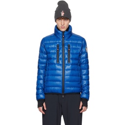 Blue Hers Down Jacket 232826M178002
