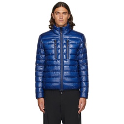 Blue Packable Down Quilted Jacket 212826M178009