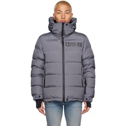 Grey Isorno Down Jacket 222826M178020