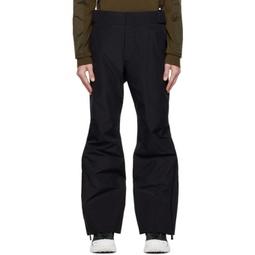 Black Ski Trousers 232826M190000