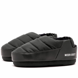 Moon Boot Band Sandal Slip On Shoes Black