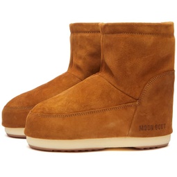 Moon Boot Icon Low Nolace Suede Boots Cognac