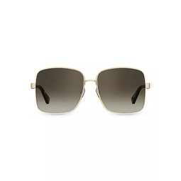 MOS144/G/S 59MM Square Sunglasses