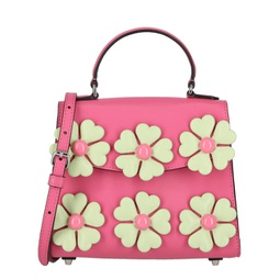 floral applique satchel