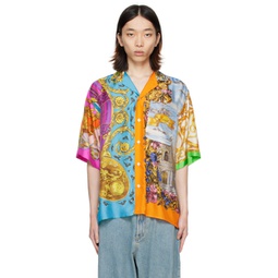 Multicolor Scarf Shirt 241720M192025