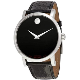 Movado Red Label Automatic Black Dial Mens Watch 0606112