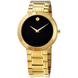 Movado 0607279 Mens Stiri Yellow Gold Bracelet Watch