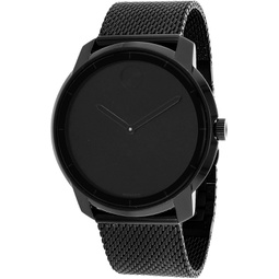 Movado Mens 3600261 Bold Analog Display Swiss Quartz Black Watch