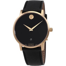 Movado Museum Classic Automatic Black Dial Mens Watch 0607566