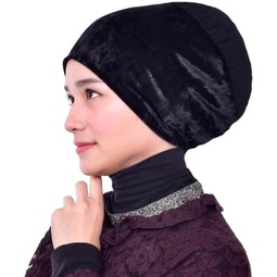 Mu Lan Prime Shaper Double Grip Hair and Scarf Anti-Slip Non-Slip Hijab Scarf Shawl Bun Volumizer Cotton Velvet