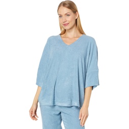 Womens N by Natori Terry Lounge Top
