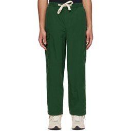Green Easy Cargo Pants 241467M191012