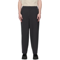 Black Tapered Trousers 231631M191001