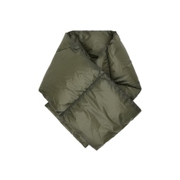 Khaki Muffler Scarf 241631M150000