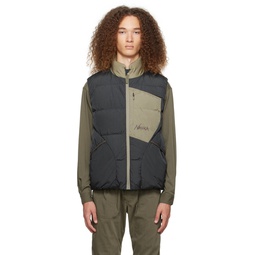 Navy Mazeno Ridge Down Vest 241631M178002