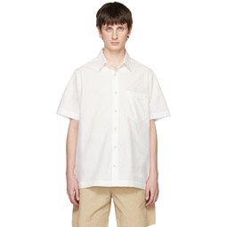 White Adam Shirt 231845M192024