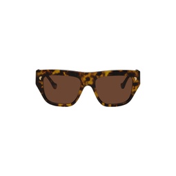 Tortoiseshell Martim Sunglasses 231845M134003