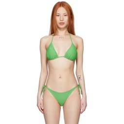 Green Caia Bikini Top 221845F105009