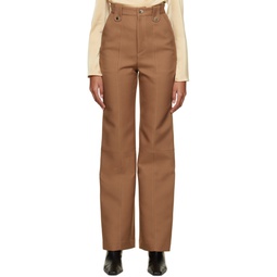 Brown Zelda Trousers 222845F087018