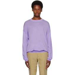 Purple Yossi Sweater 232845M201003