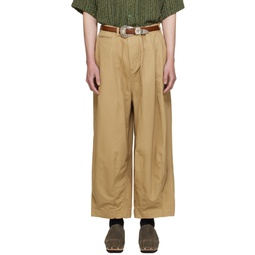 Khaki H D  Military Trousers 241821M191001