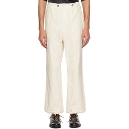Off White Fatigue Trousers 231821M191009