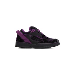 Black   Purple DC Shoes Edition Spectre Sneakers 232821M237004