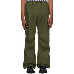 Khaki Field Cargo Pants 241821M188003
