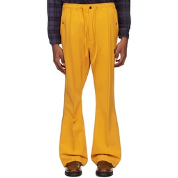 Yellow Piping Cowboy Trousers 241821M190033
