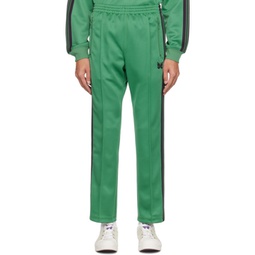 Green Narrow Sweatpants 231821M190023